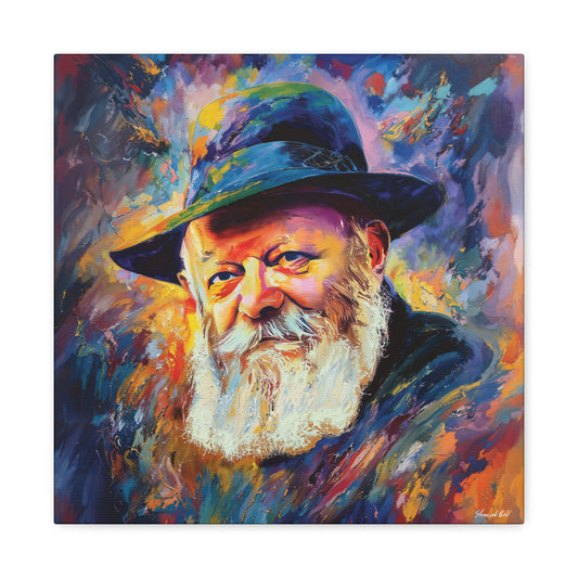 Lubavitcher Rebbe Canvas Print | Chabad Lubavitch Print