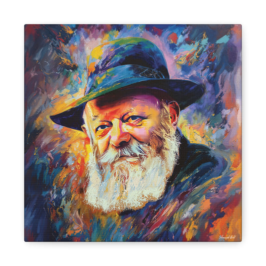 Lubavitcher Rebbe Canvas Print | Chabad Lubavitch Print
