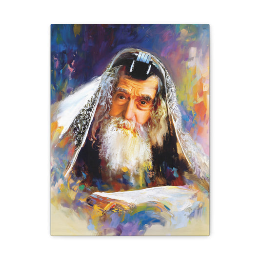 The Ribnitzer Rebbe Canvas Print