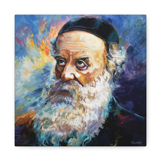 Alter Rebbe (Baal Hatanya) Wall Cavas Print