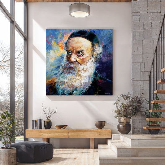 Alter Rebbe (Baal Hatanya) Wall Cavas Print