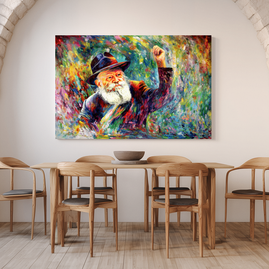 Lubavitcher Rebbe Painting