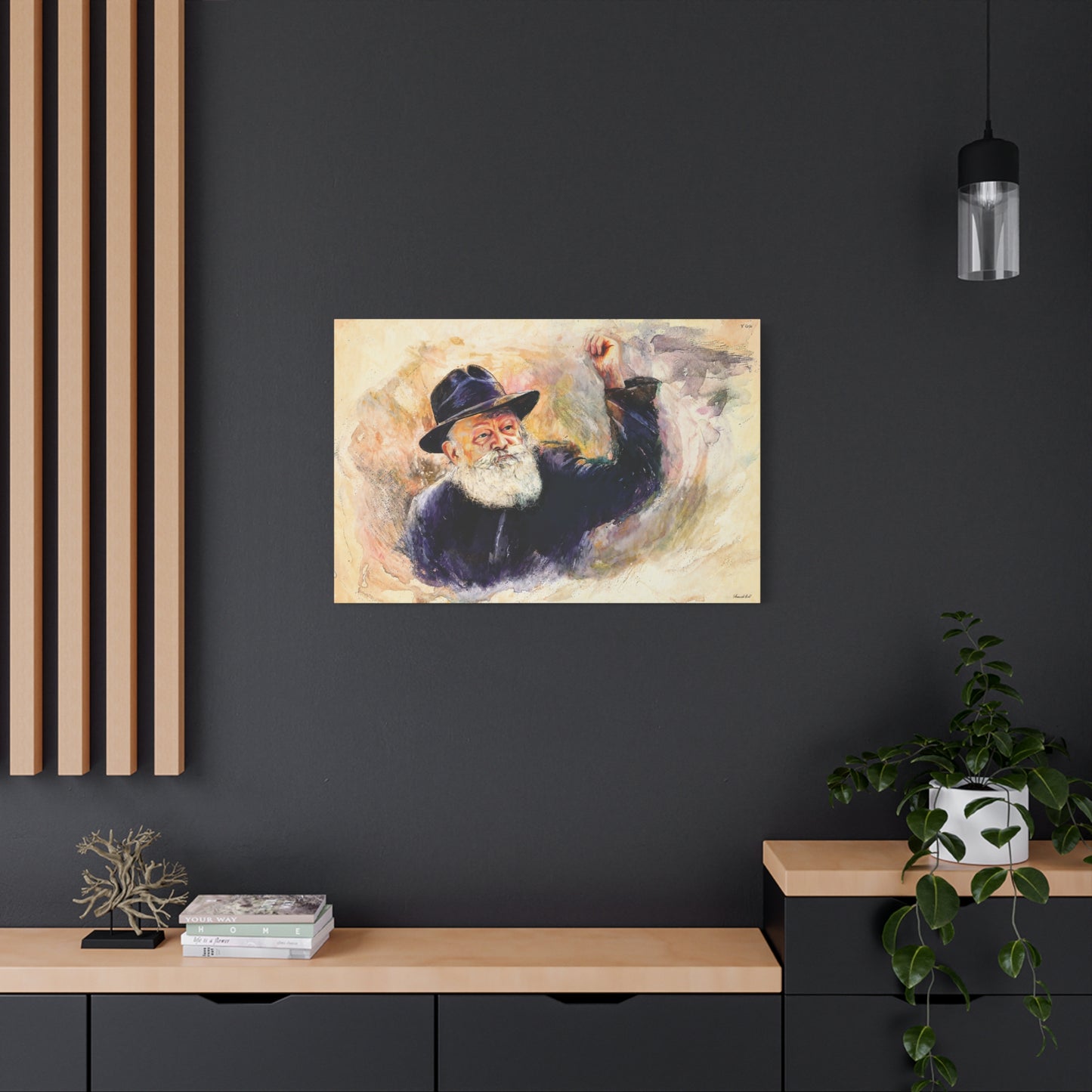 Lubavitcher Rebbe Canvas Print