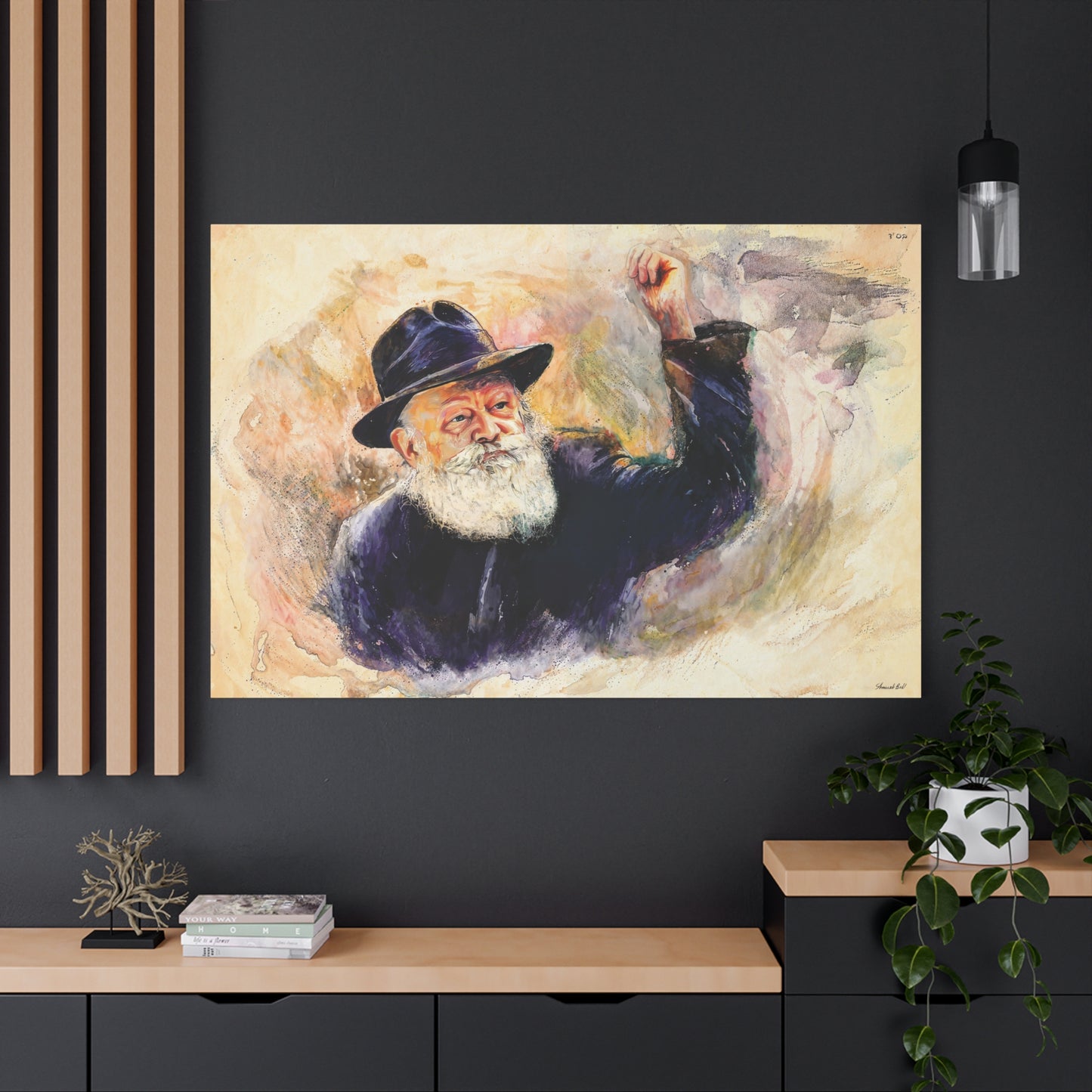 Lubavitcher Rebbe Canvas Print
