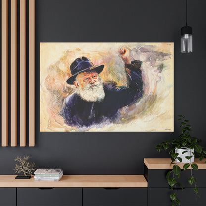 Lubavitcher Rebbe Canvas Print