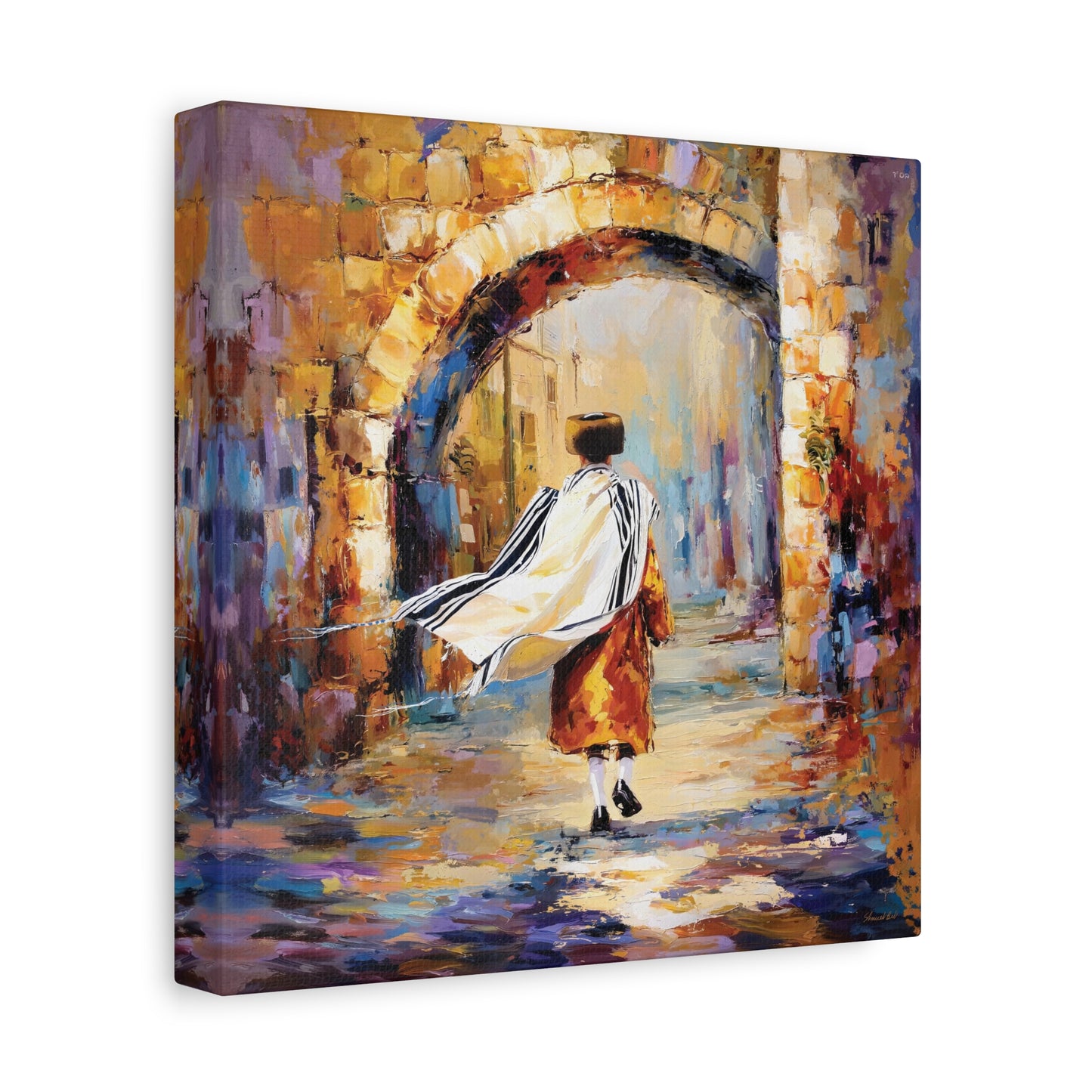 Old City Of Jerusalem Painting Canvas