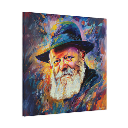 Lubavitcher Rebbe Canvas Print | Chabad Lubavitch Print