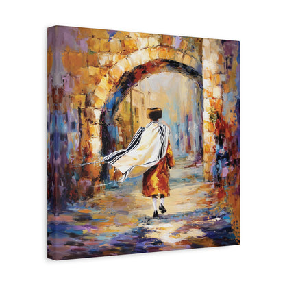 Old City Of Jerusalem Painting Canvas