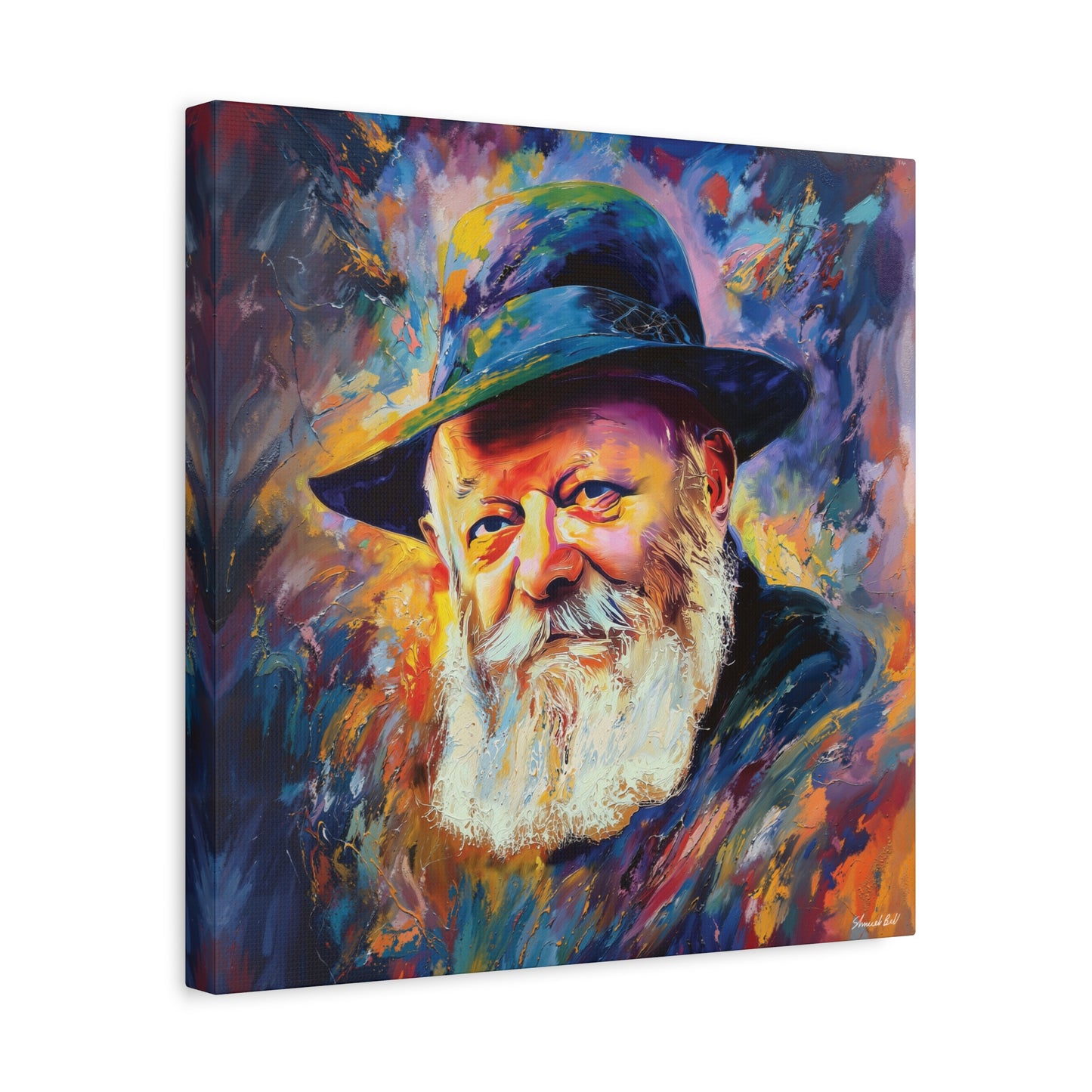 Lubavitcher Rebbe Canvas Print | Chabad Lubavitch Print
