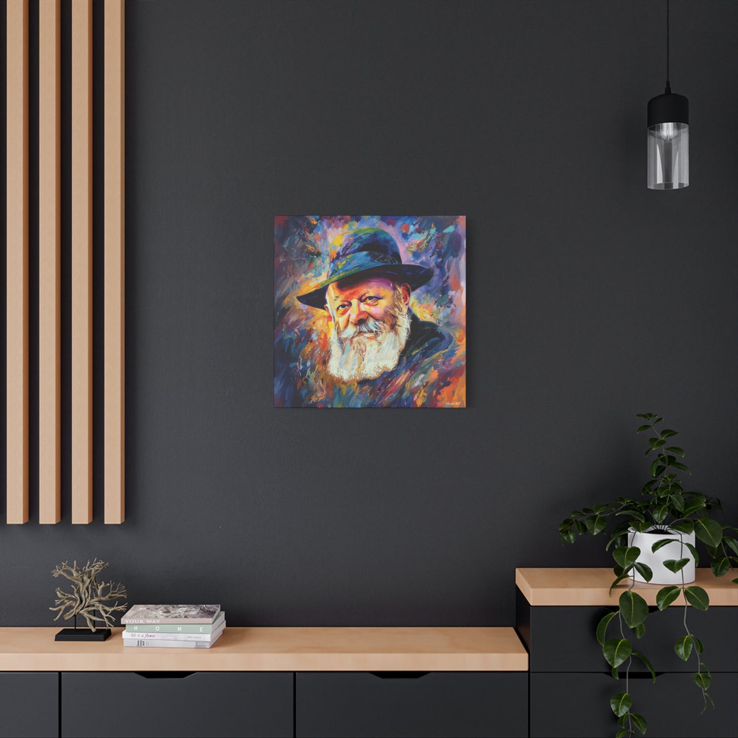 Lubavitcher Rebbe Canvas Print | Chabad Lubavitch Print