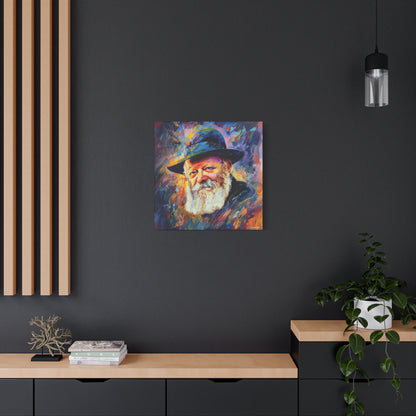Lubavitcher Rebbe Canvas Print | Chabad Lubavitch Print
