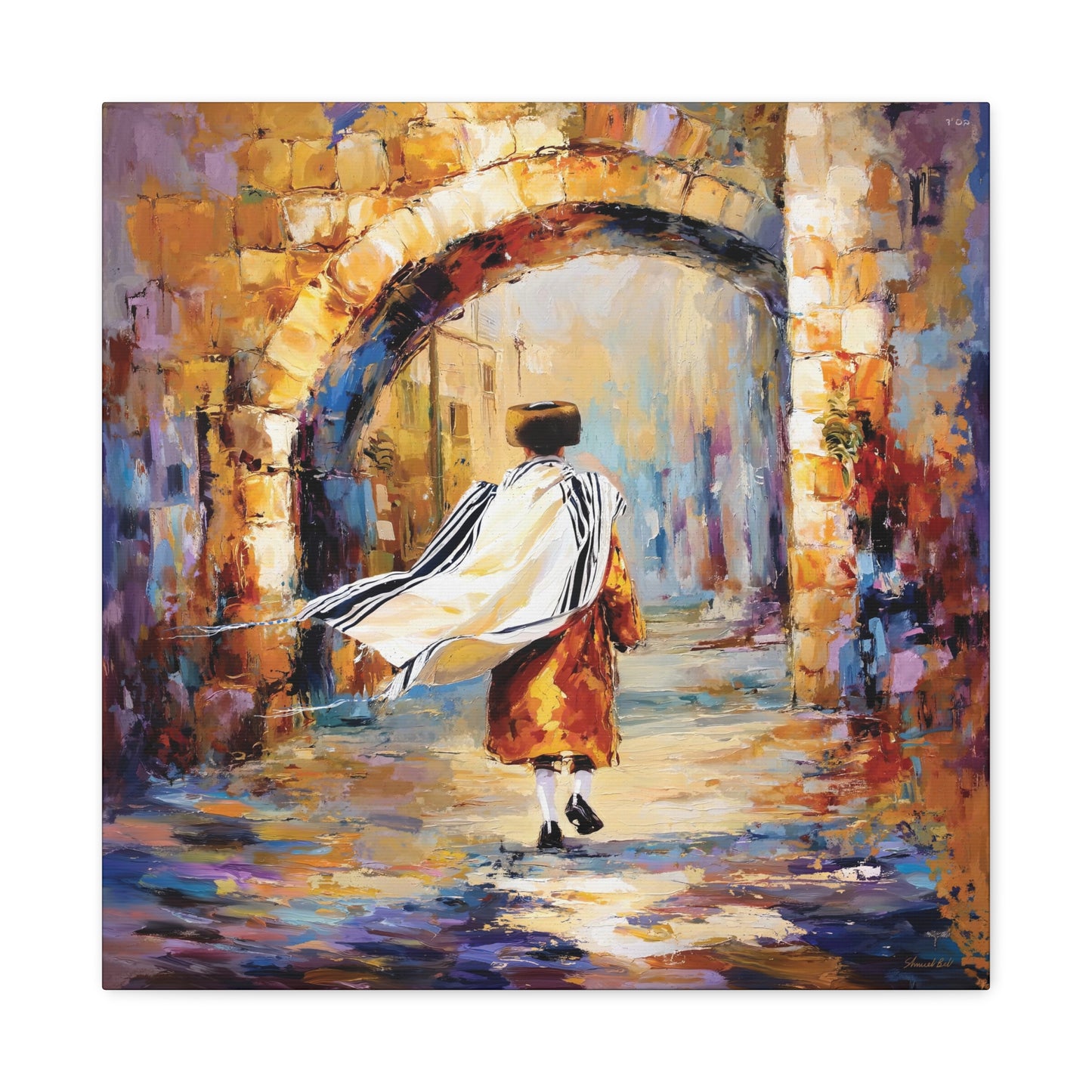 Old City Of Jerusalem Painting Canvas