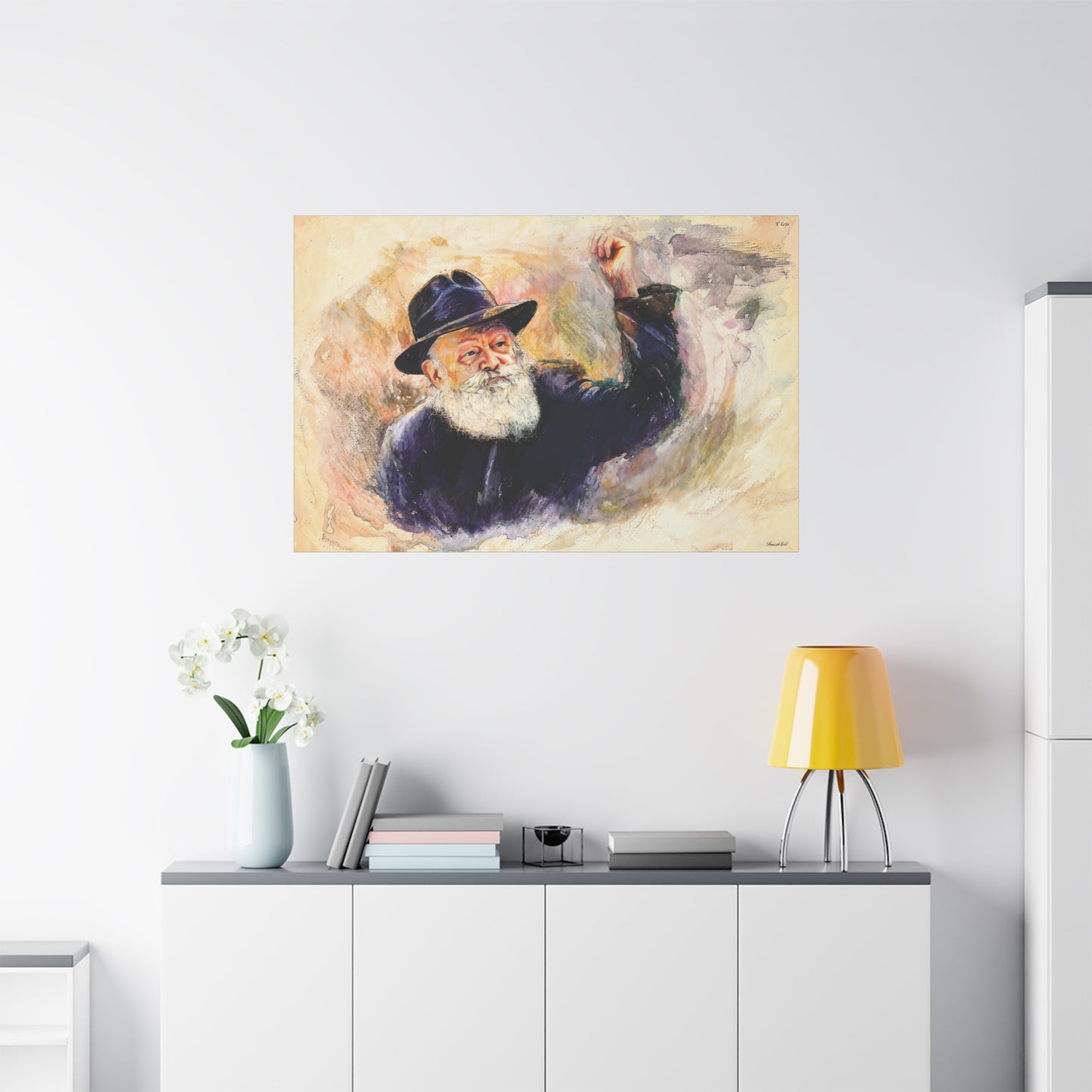 Lubavitcher Rebbe Canvas Print