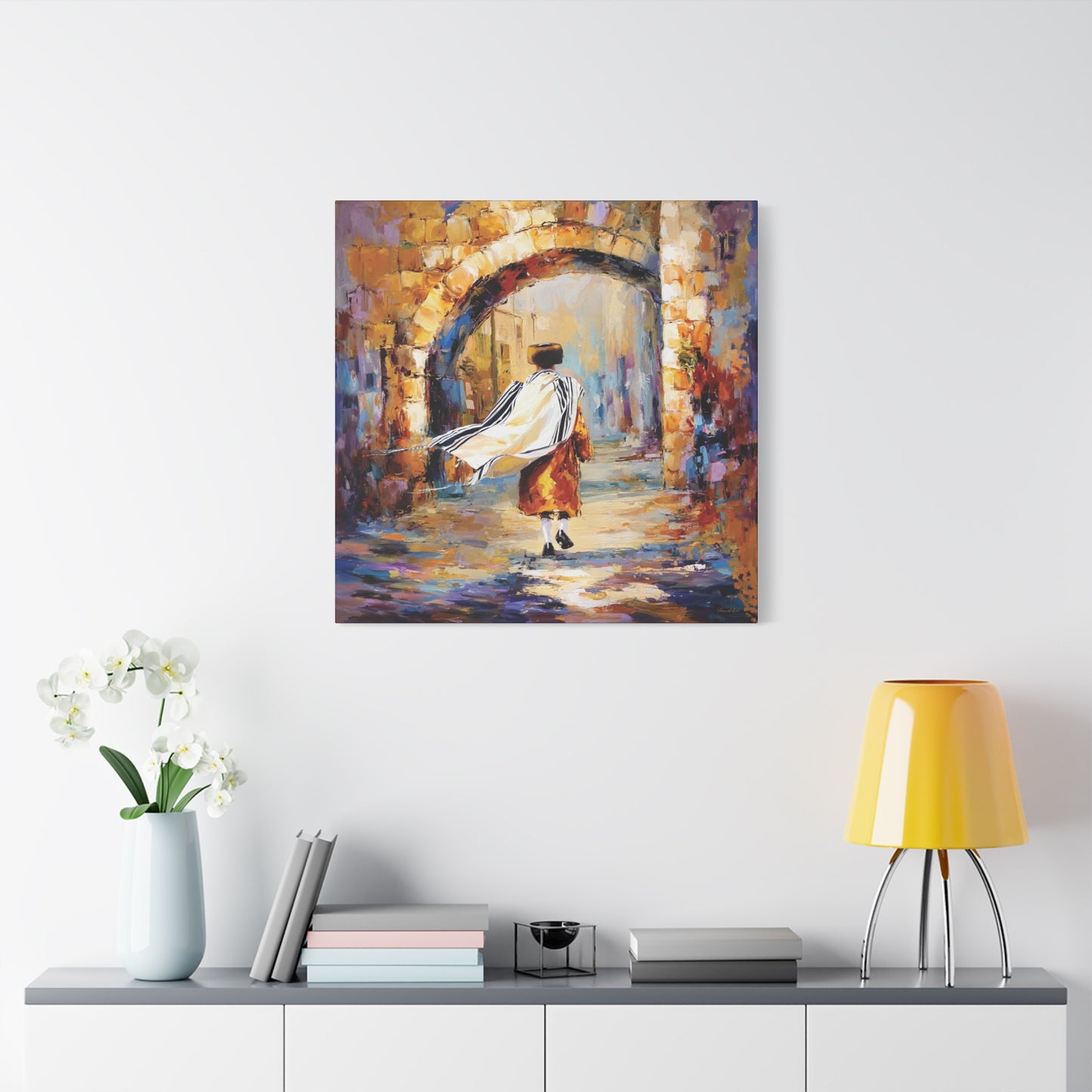 Old City Of Jerusalem Painting Canvas