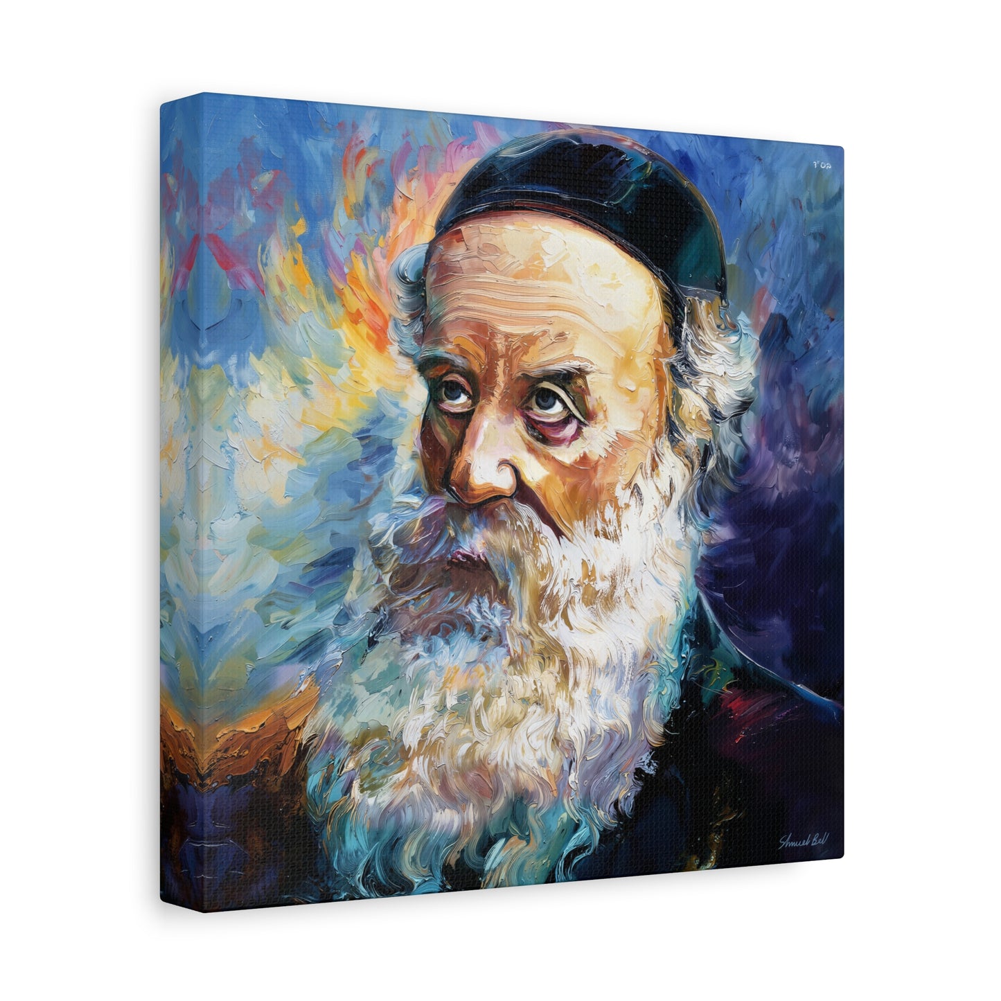 Alter Rebbe (Baal Hatanya) Wall Cavas Print