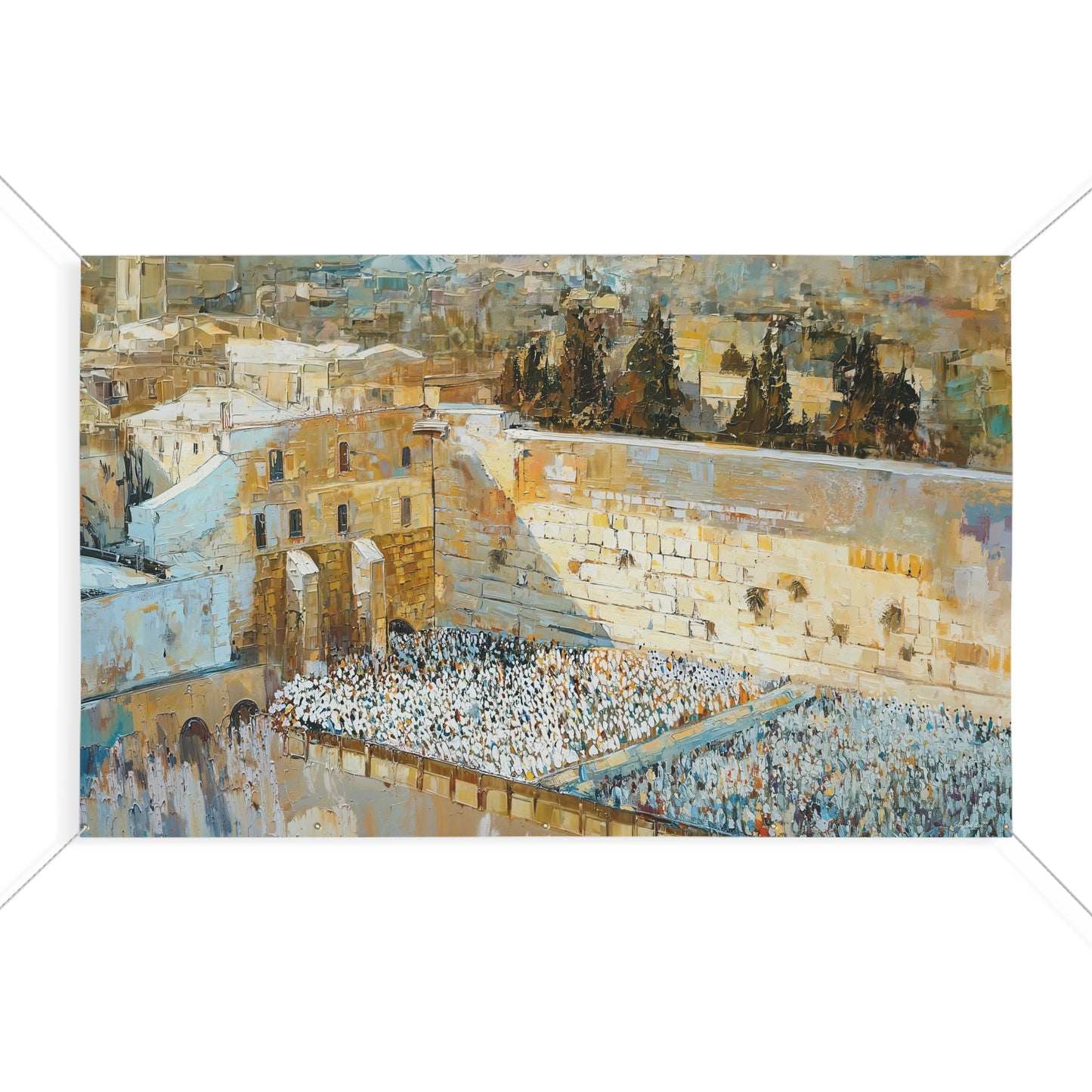 Kotel Sukkah Banner
