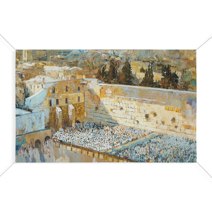 Kotel Sukkah Banner