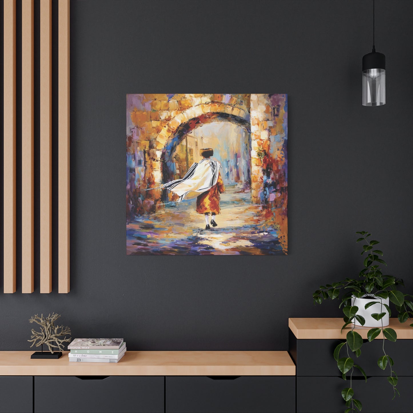 Old City Of Jerusalem Painting Canvas