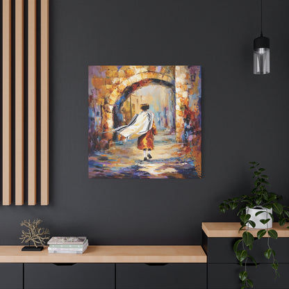 Old City Of Jerusalem Painting Canvas