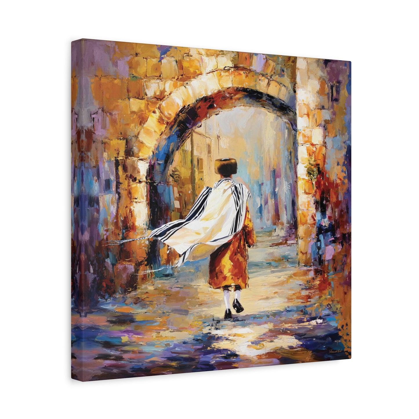 Old City Of Jerusalem Painting Canvas