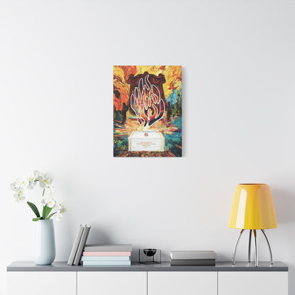 Breslov Rabbi Nachman Tzion Art -  By Shmueli Bell | Uman Rosh Hashanah | Haesh Sheli | Rebbe Nachman of Bratslav | Na Nach