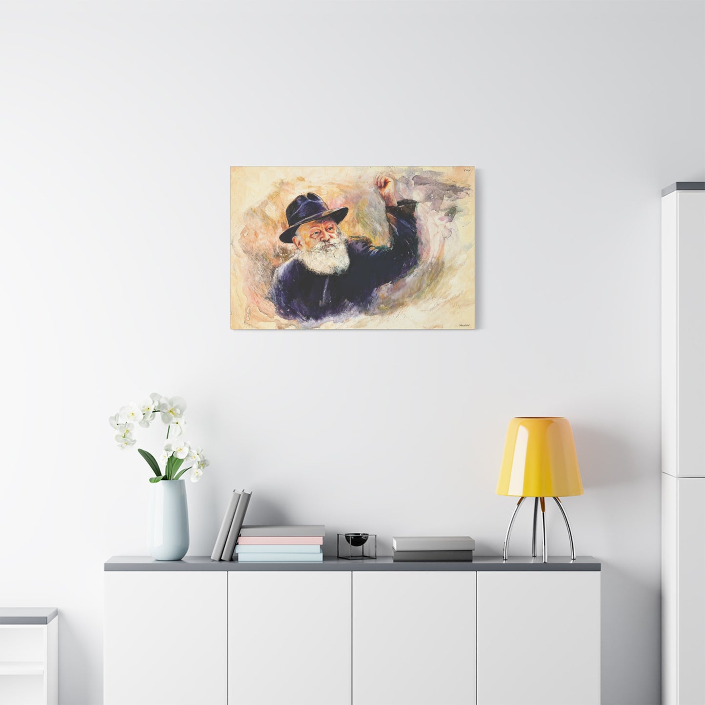 Lubavitcher Rebbe Canvas Print