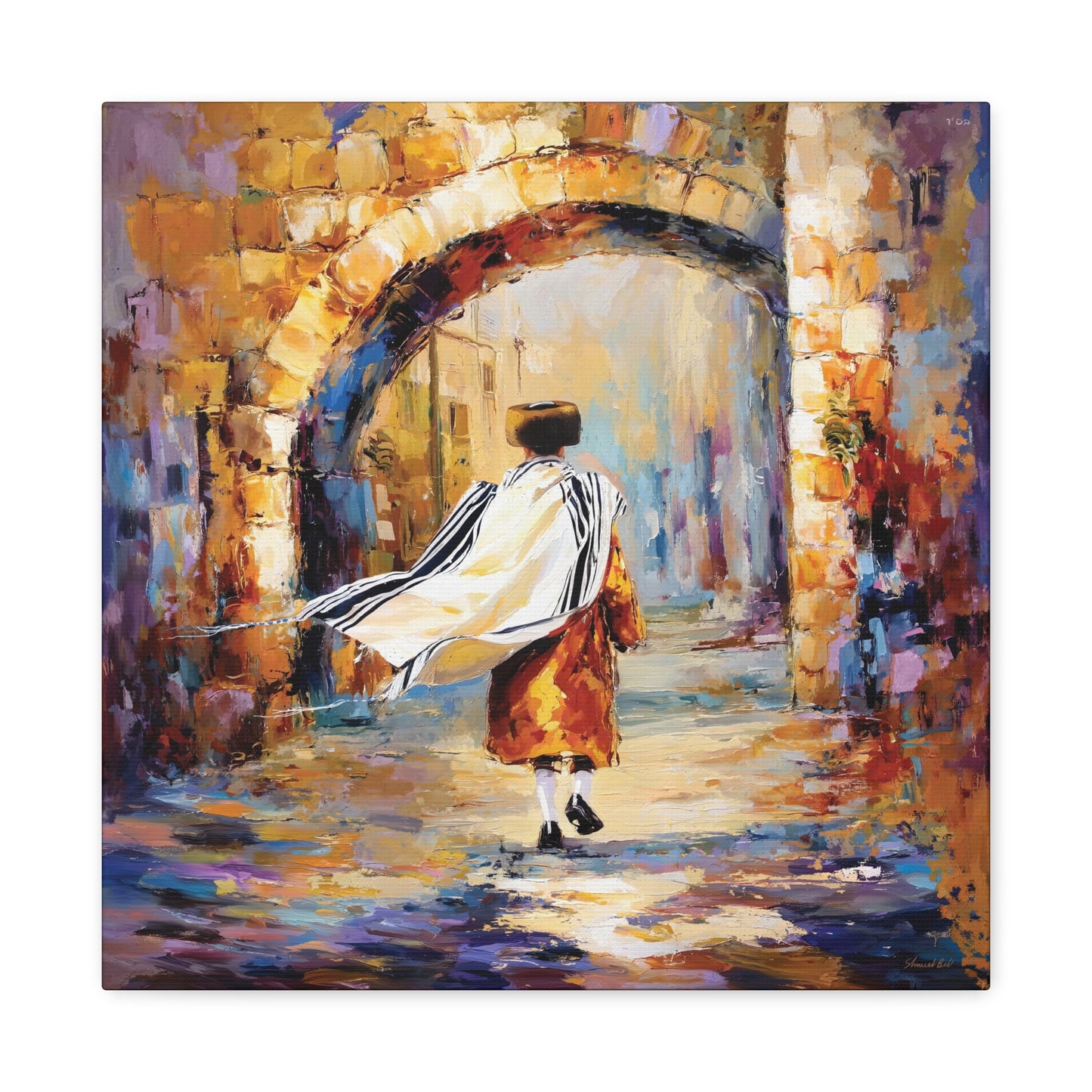 Old City Of Jerusalem Painting Canvas