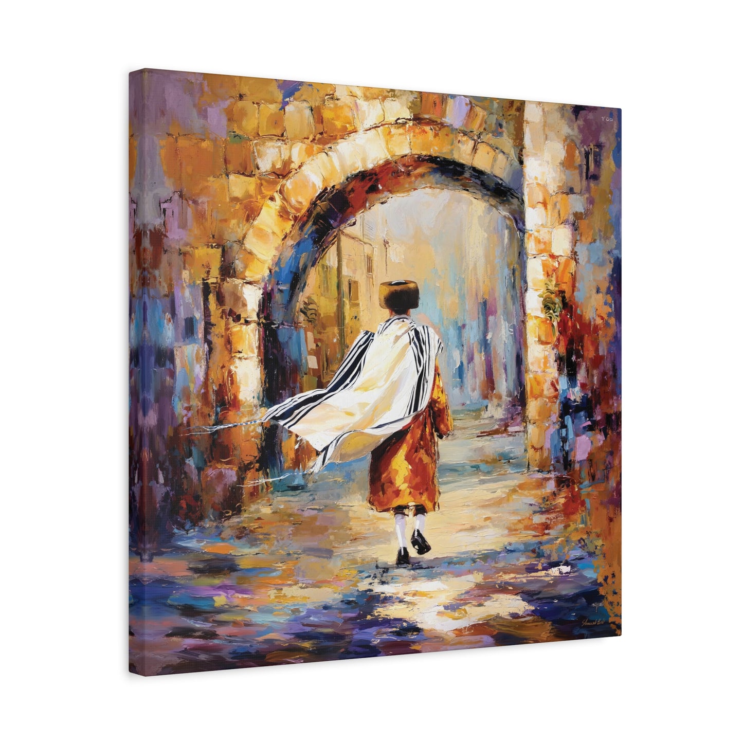 Old City Of Jerusalem Painting Canvas