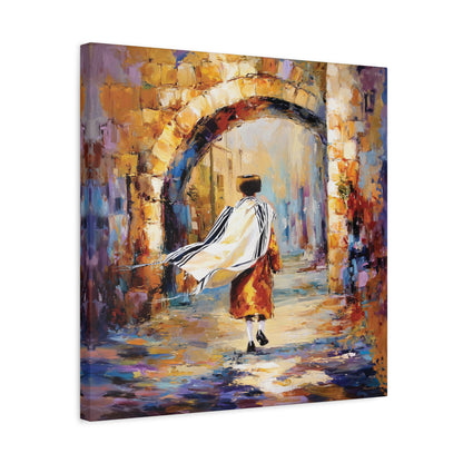 Old City Of Jerusalem Painting Canvas