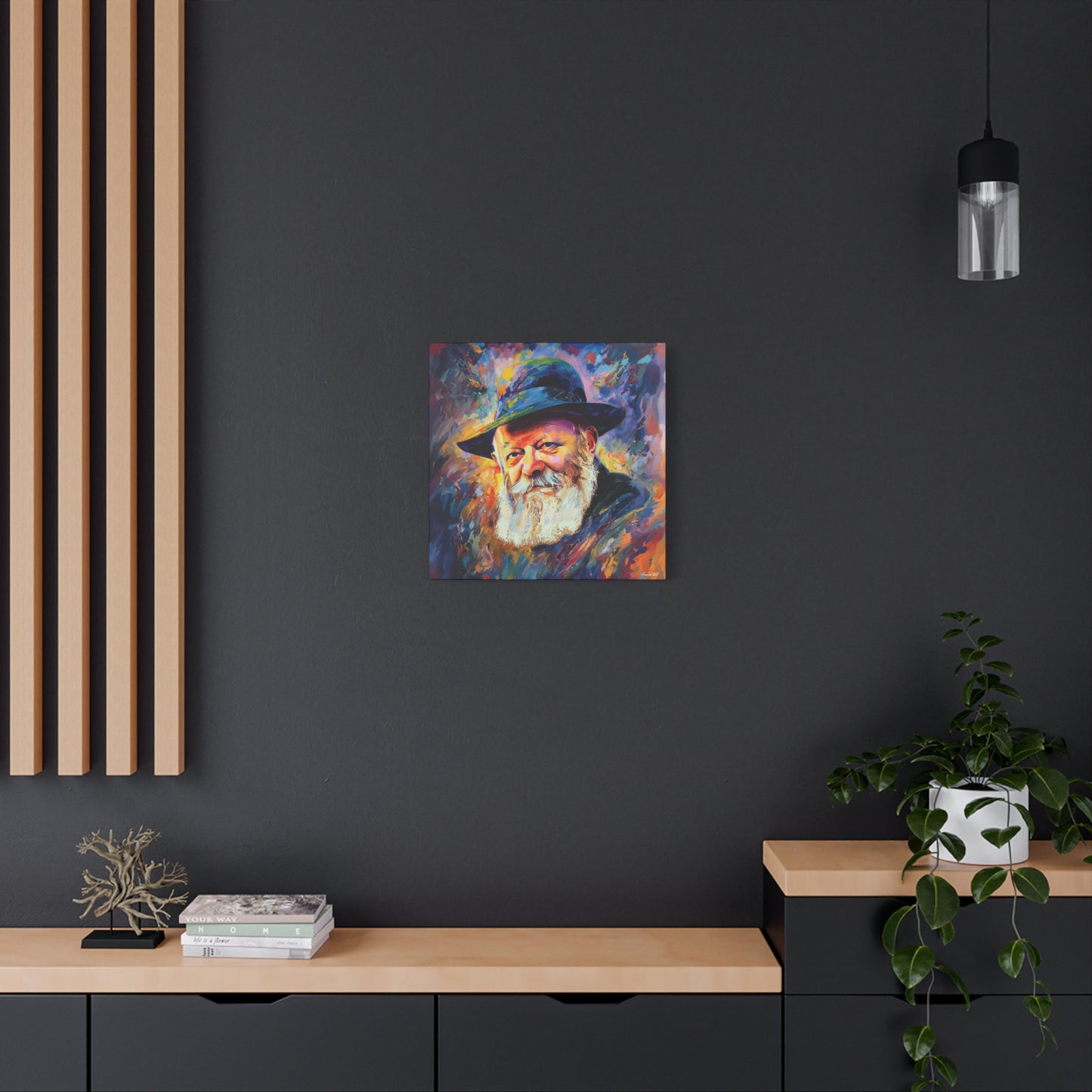 Lubavitcher Rebbe Canvas Print | Chabad Lubavitch Print