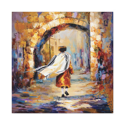 Old City Of Jerusalem Painting Canvas