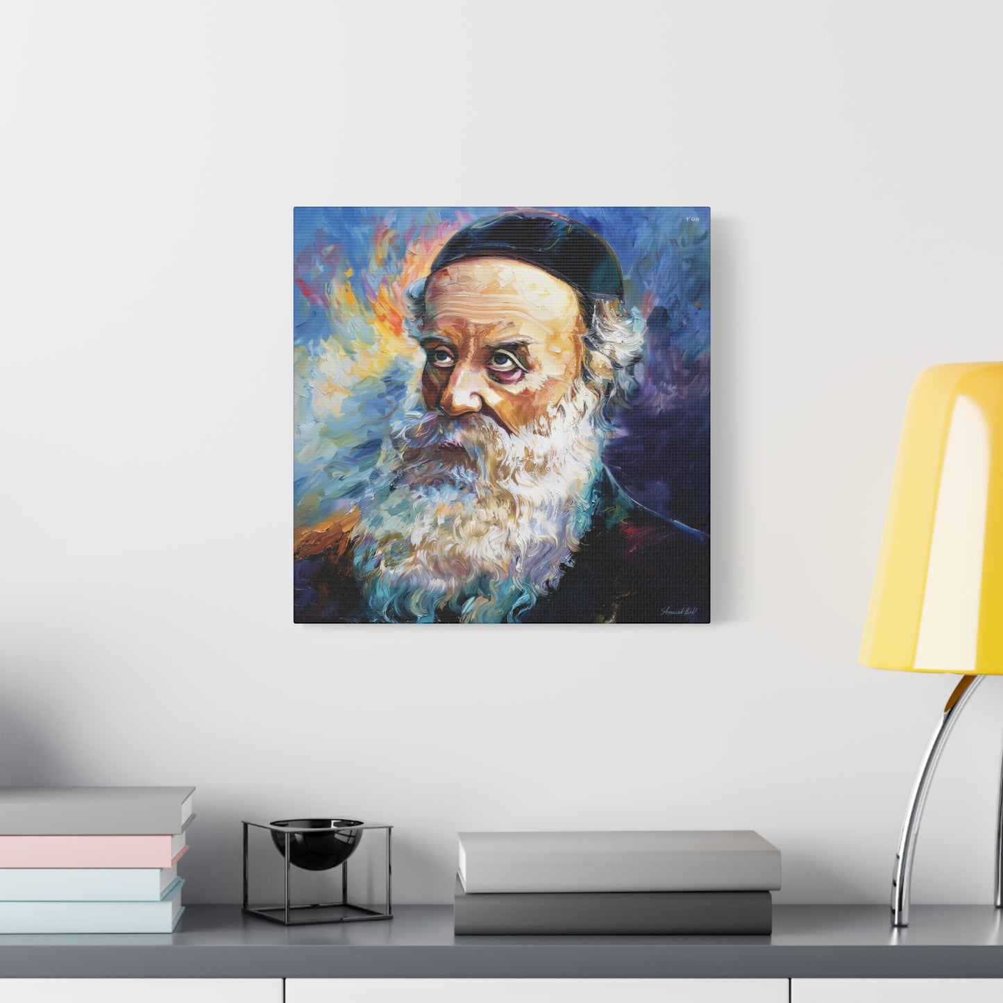 Alter Rebbe (Baal Hatanya) Wall Cavas Print