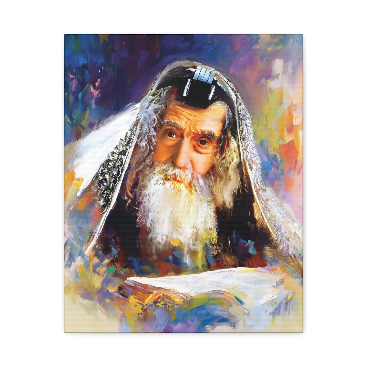 The Ribnitzer Rebbe Canvas Print