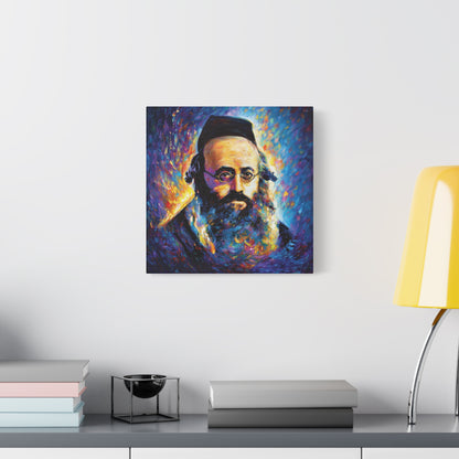 The Piaseczna Rebbe - Aish Kodesh - Canvas Art