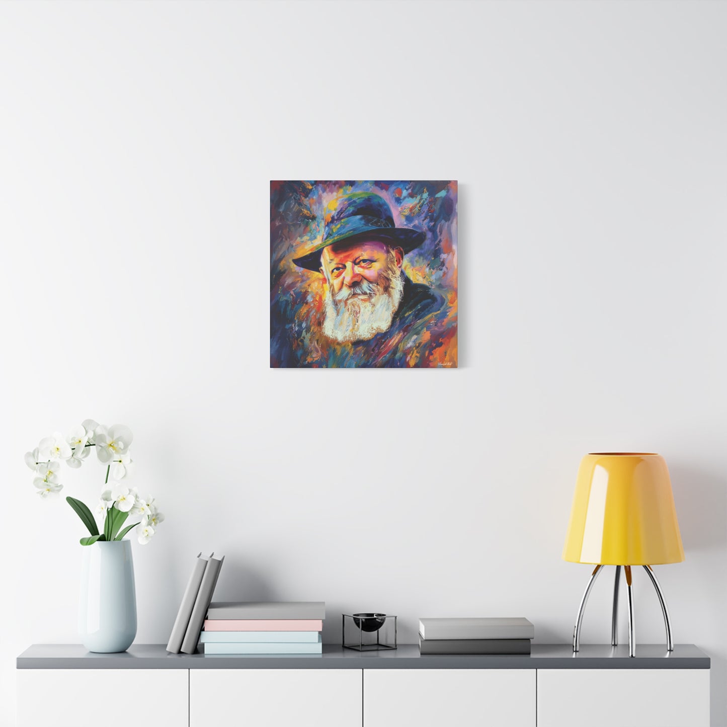 Lubavitcher Rebbe Canvas Print | Chabad Lubavitch Print