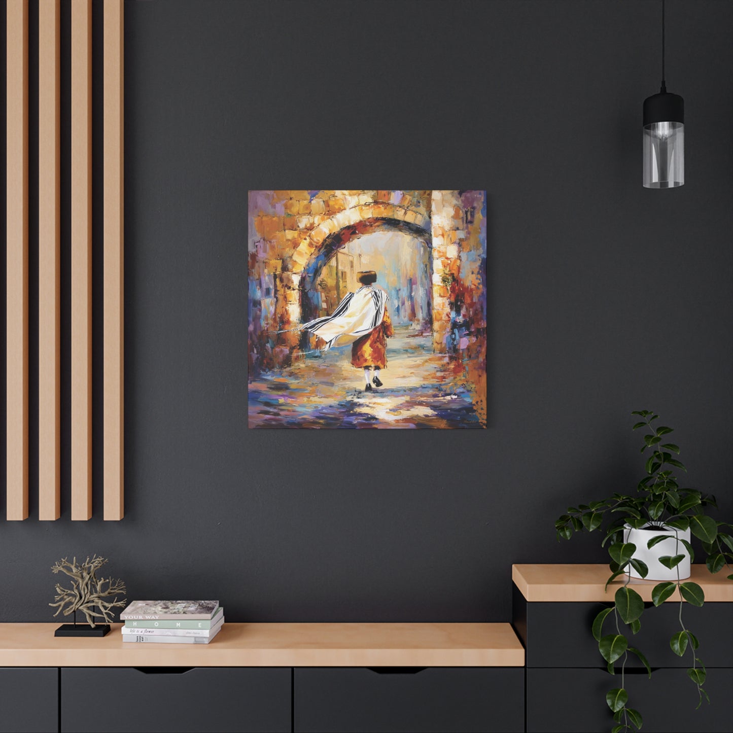 Old City Of Jerusalem Painting Canvas