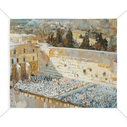 Kotel Sukkah Banner