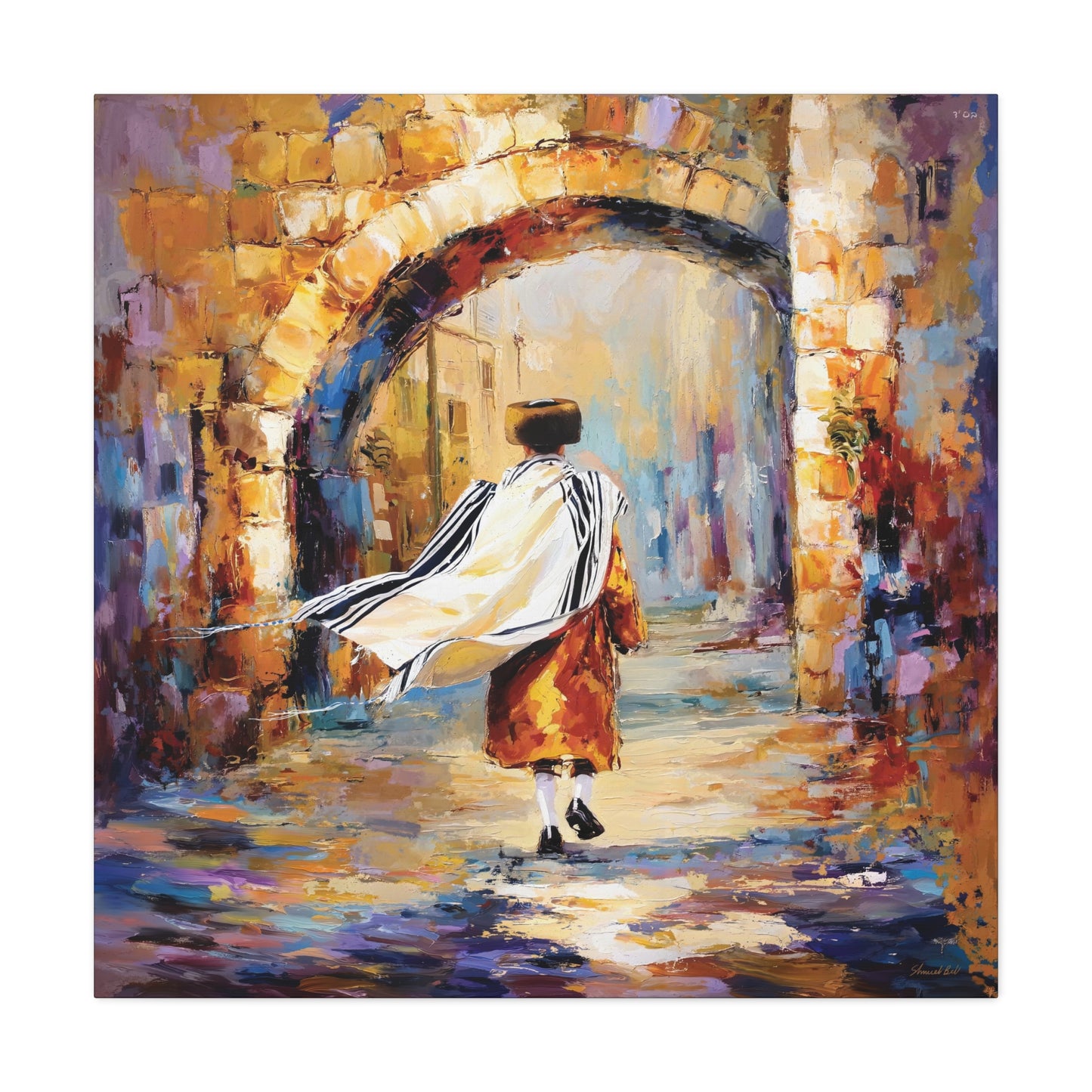 Old City Of Jerusalem Painting Canvas