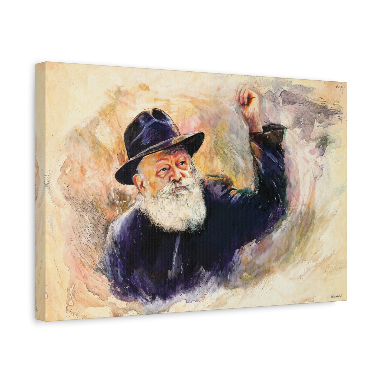 Lubavitcher Rebbe Canvas Print