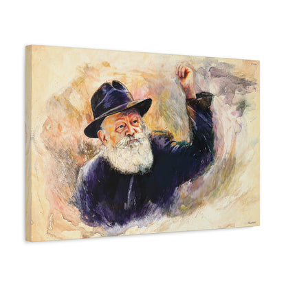 Lubavitcher Rebbe Canvas Print