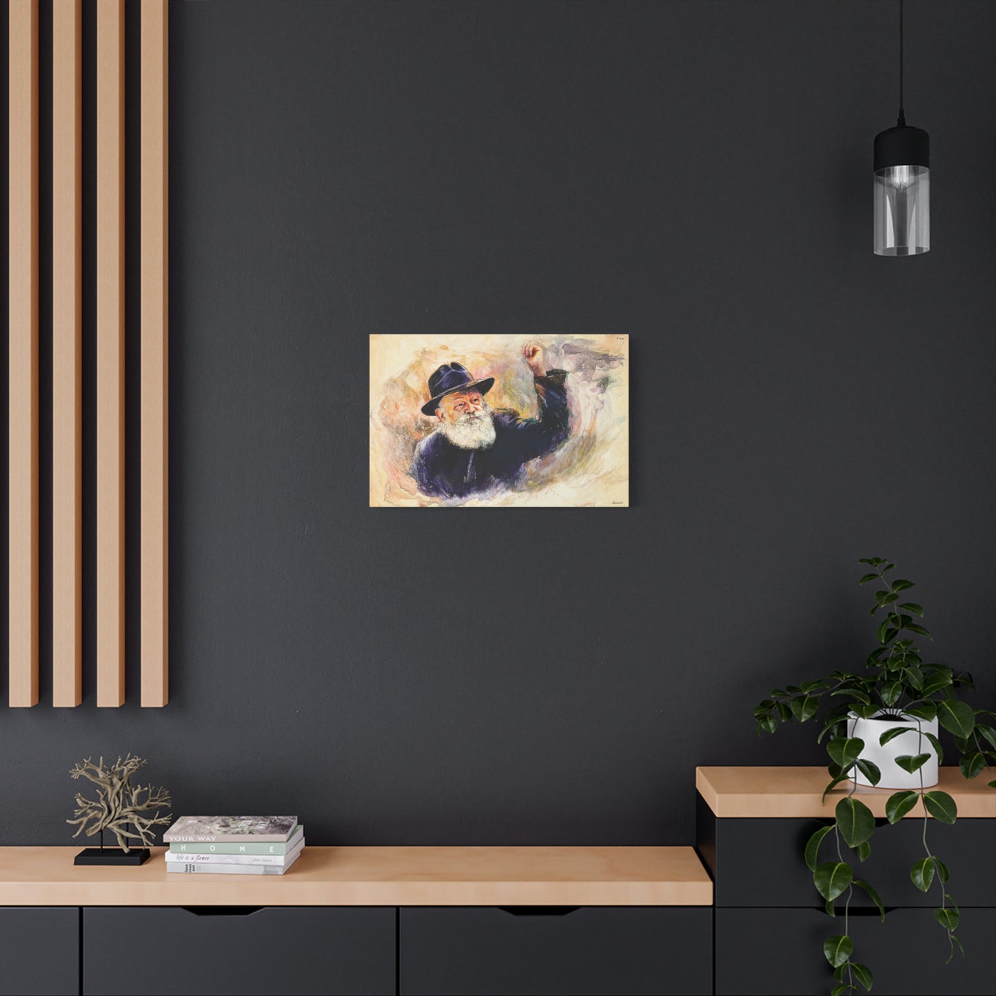 Lubavitcher Rebbe Canvas Print