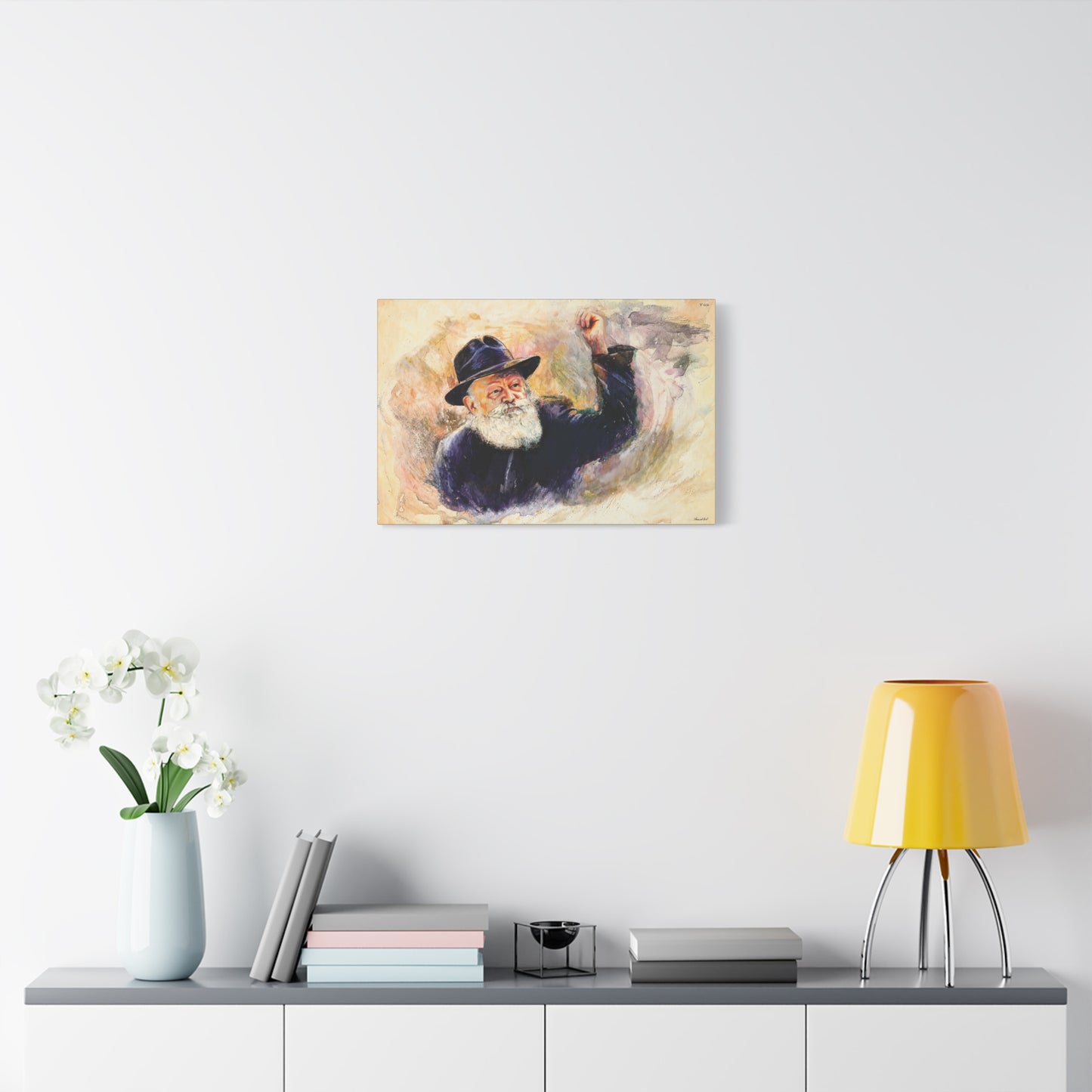 Lubavitcher Rebbe Canvas Print