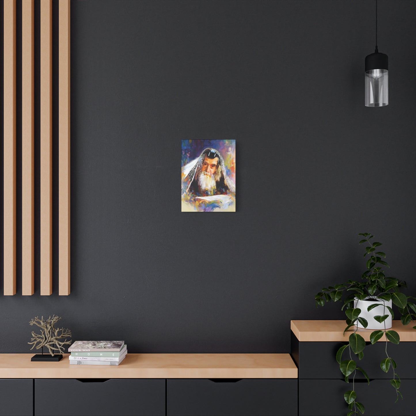 The Ribnitzer Rebbe Canvas Print
