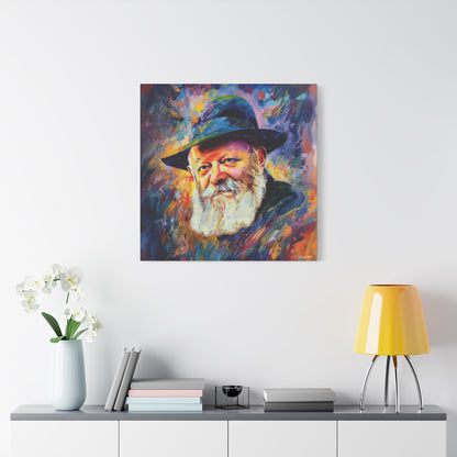 Lubavitcher Rebbe Canvas Print | Chabad Lubavitch Print