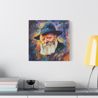 Lubavitcher Rebbe Canvas Print | Chabad Lubavitch Print