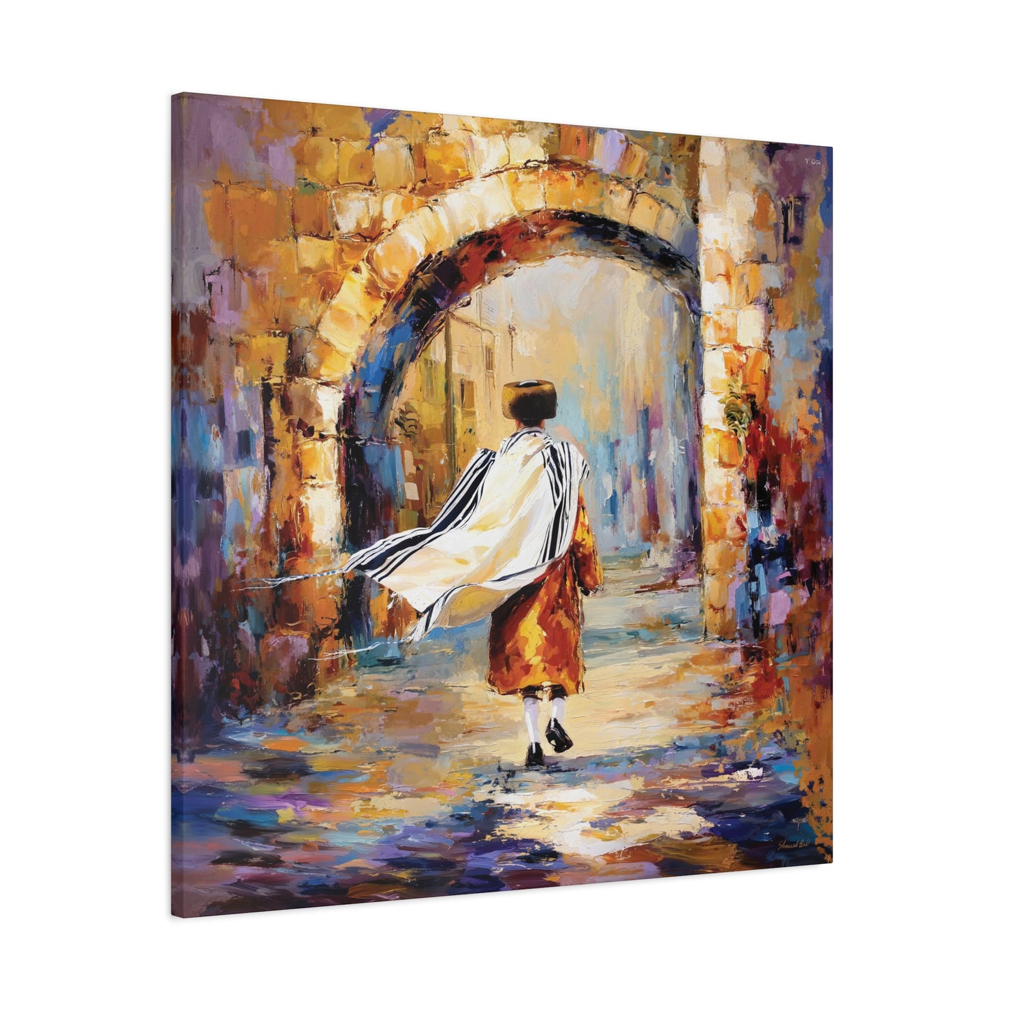 Old City Of Jerusalem Painting Canvas