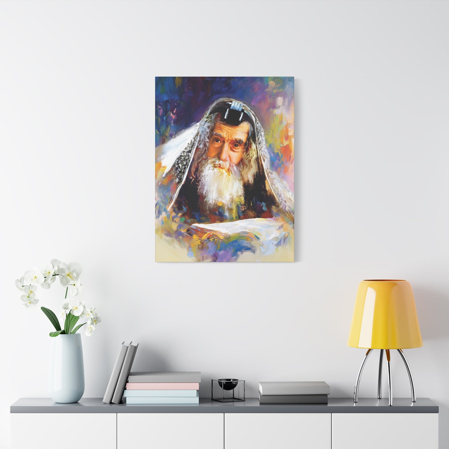 The Ribnitzer Rebbe Canvas Print