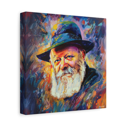 Lubavitcher Rebbe Canvas Print | Chabad Lubavitch Print