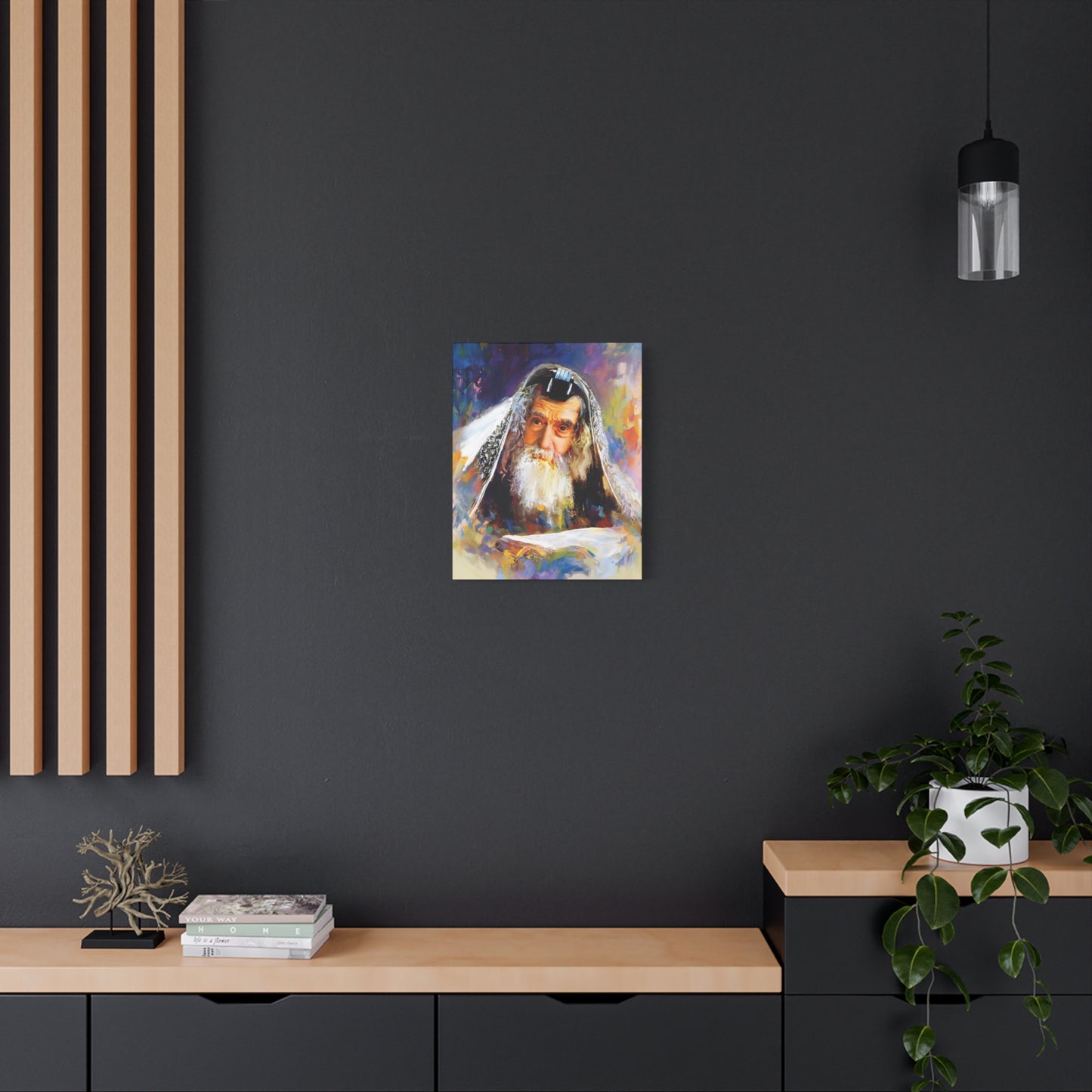 The Ribnitzer Rebbe Canvas Print