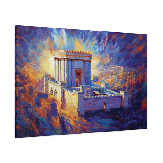 Bais Hamikdash Jerusalem Painting